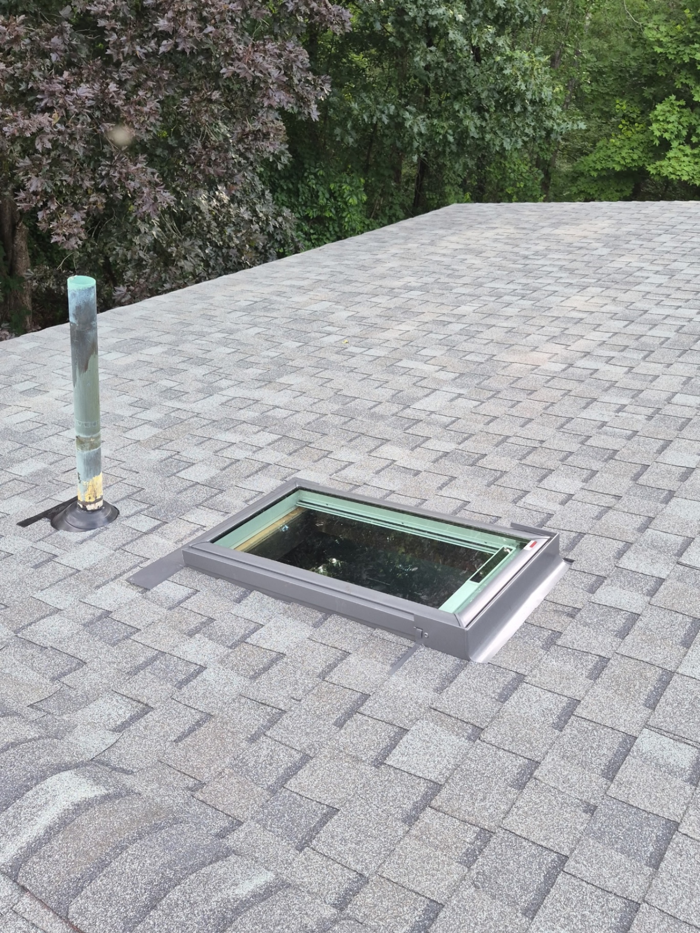 Skylight Flashing & Re-Roof